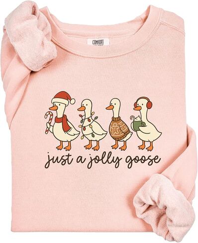 ألوان مريحة، سترة Just a Jolly Goose، سترة Funny Goose، سترة Silly Goose Girly Christmas، سترة Merry Goosey in Saudi Arabia