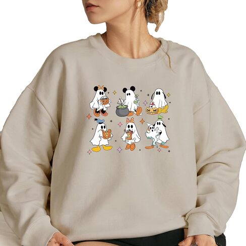 F.riends Ghost Sweatshirt، Halloween Ghost Sweatshirt، Spooky Boo Sweater، Trick or Treat Hoodie in Saudi Arabia