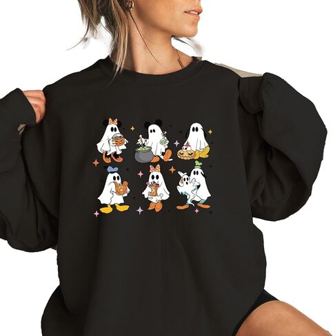 F.riends Ghost Sweatshirt، Halloween Ghost Sweatshirt، Spooky Boo Sweater، Trick or Treat Hoodie in Saudi Arabia