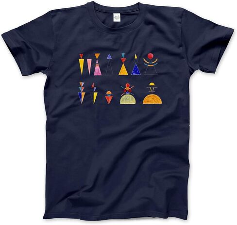 Kandinsky - The Great Gate of Kiev, 1928 Artwork T-Shirt (Adults, Kids, Short & Long Sleeve) White in Saudi Arabia