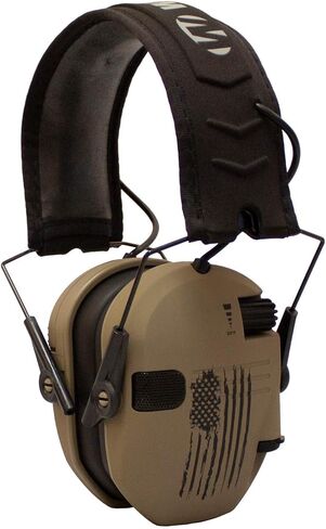 Walker's Razor Slim Electronic Duck Muff مع حزمة مكبرات صوت كاملة النطاق مع علبة واقية (عنصران) in Saudi Arabia
