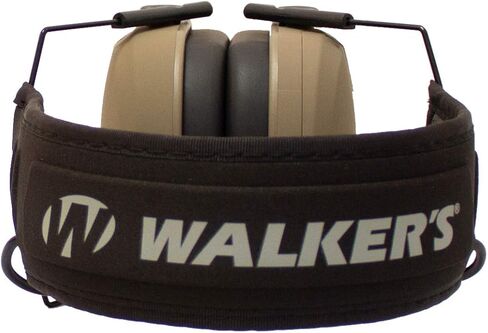 Walker's Razor Slim Electronic Duck Muff مع حزمة مكبرات صوت كاملة النطاق مع علبة واقية (عنصران) in Saudi Arabia