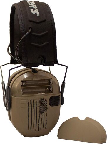 Walker's Razor Slim Electronic Duck Muff مع حزمة مكبرات صوت كاملة النطاق مع علبة واقية (عنصران) in Saudi Arabia