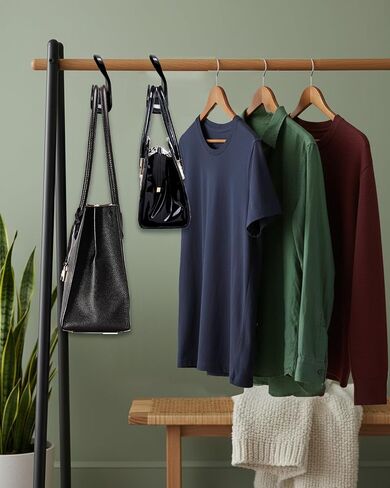 Purse Hangers for Closet, Bag Hanger 11PCS Purse Holder for Closet Backpack Hanger Hook for Organizer Storage Purses Tote Bag Backpacks Handbags(Grey) in Saudi Arabia