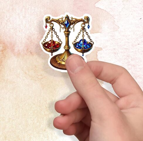 20 Handmade Wizard Supplies Magic Glossy Stickers for Journals, Scrapbooks, Stationery, Cards, Laptops & Crafts in Saudi Arabia