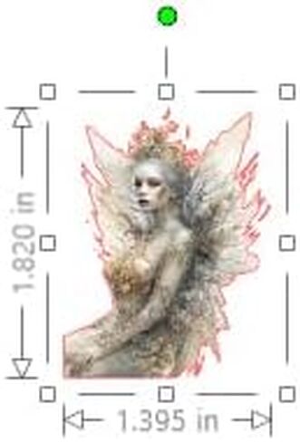 15 Handmade Golden Fairies Garden Stickers Glossy Stickers for Journals, Scrapbooks, Laptops & Crafts in Saudi Arabia