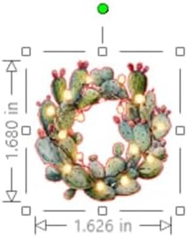 25 Handmade Christmas Southwestern Stickers Glossy Stickers for Journals, Scrapbooks, Laptops & Crafts in Saudi Arabia