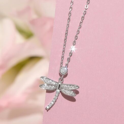 Meissa Sterling Silver Dragonfly Earrings Cute Dragonfly Bug Studs Cubic Zirconia Earring Silver Gold Rose Gold Pleated in Saudi Arabia