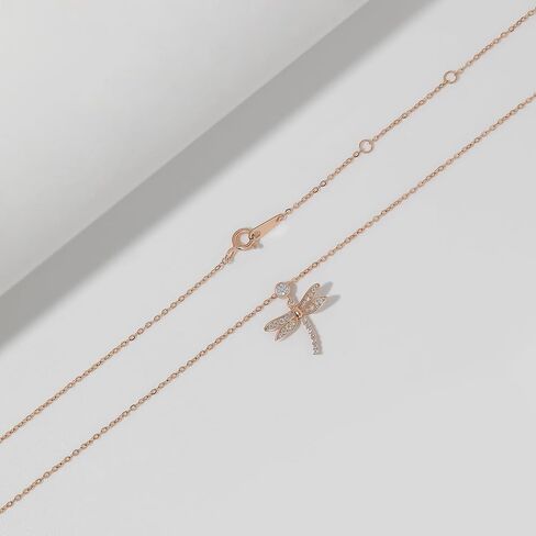 Meissa Sterling Silver Dragonfly Earrings Cute Dragonfly Bug Studs Cubic Zirconia Earring Silver Gold Rose Gold Pleated in Saudi Arabia