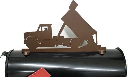غطاء صندوق بريد معدني للمزرعة والمزرعة (يعسوب الحديقة والزهرة، أبيض مرقط) in Kuwait