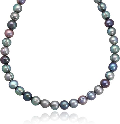 Fresh Water Blue Pearls Necklace for Valentine’s Day/Girlfriend/Wedding/Birthday/Anniversary/Brides in Saudi Arabia