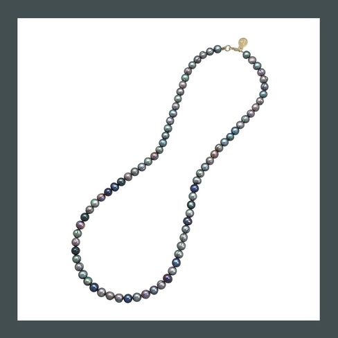 Fresh Water Blue Pearls Necklace for Valentine’s Day/Girlfriend/Wedding/Birthday/Anniversary/Brides in Saudi Arabia