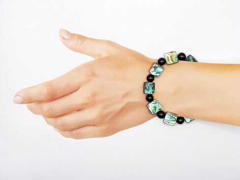 Abalone and Black Onyx Bracelet in Saudi Arabia