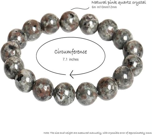 Natural Flame Yooperlite Stone Women Men Handmade Yoga Stretch Elastic Bracelet Natural Stone Crystal Powerful Chakra Fire Stone Energy Meditation Fengshui Bangle Jewelry Gifts for Unisex Adult in Saudi Arabia