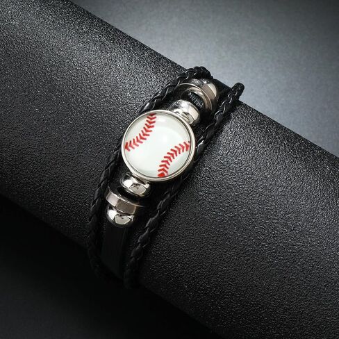 أساور رياضية مضفرة للرجال قابل للتعديل البيسبول / الكرة الطائرة / كرة السلة / كرة القدم / كرة القدم الأساور الرياضية المصنوعة يدويا لمحبي الرياضة قابل للتعديل للجنسين سحر مضفر أساور أساور الصداقة الفريق in Kuwait