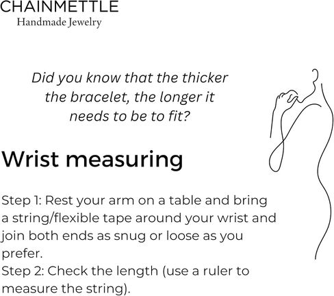 Stainless Steel Bracelet, Handmade in USA by ChainMettle Jewelry (Custom Size) in Saudi Arabia