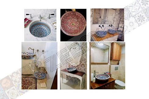 Bathroom Vessel Octopus Sink, Ceramic Countertop Basin, Washing Bowl, Vanity Countertop Sink, Washbasin, Bathroom Remodeling, Lavatory in Saudi Arabia