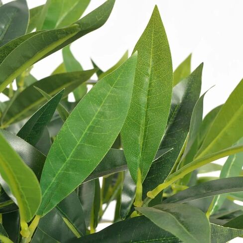 Artificial Bay Tree Plant with Pot 49.2" Green,Enrich Your Space with The Lifelike Artificial Bay Tree: A Verdant Oasis for Any Abode or Office Home Décor Artificial Flora in Saudi Arabia