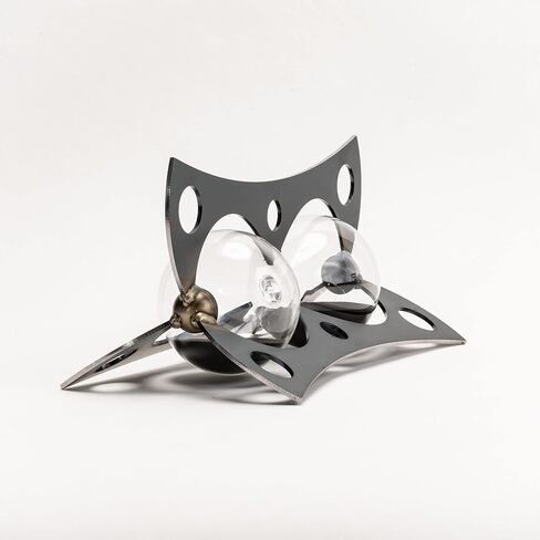 Industrial Metal Sand Timer - Unique Rustic Metal Hourglass Décor (15 or 30min) 30 Minutes in Kuwait