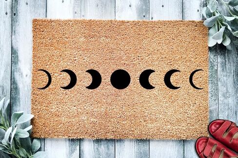 سجادة باب مراحل القمر | ممسحة أرجل Lunar Space عالية الجودة، سميكة 100% من ألياف جوز الهند وقشر جوز الهند من الأمام STK 1725 in Saudi Arabia