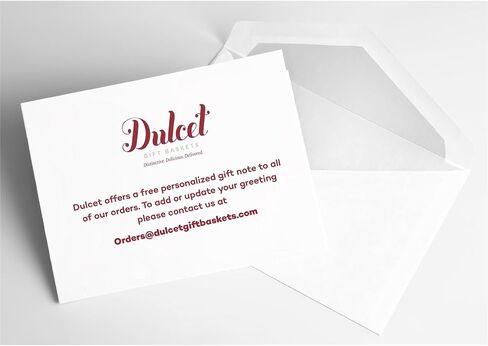 Dulcet Christmas Gift Basket - Freshly Baked Gourmet Holiday Treats - Individually Wrapped to Preserve Freshness and Taste - Holiday Gift Basket Comes with Personalized Note Option from Santa or You. in Saudi Arabia