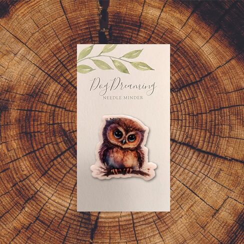 Cute Owl Magnetic Needle Minder – Owl Needle Holder for Cross Stitch, Embroidery, Quilting & Sewing Projects in Saudi Arabia