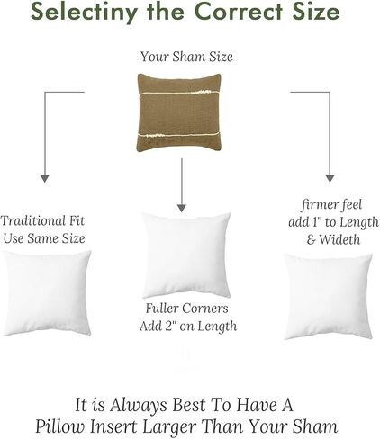 Feather Down Throw Pillow Inserts 20 x 20, Set of 2, 100% Organic Cotton Shell, Soft Decorative Square Pillows Insert for Living Room Sofa, Couch, or Bed (White) in Saudi Arabia