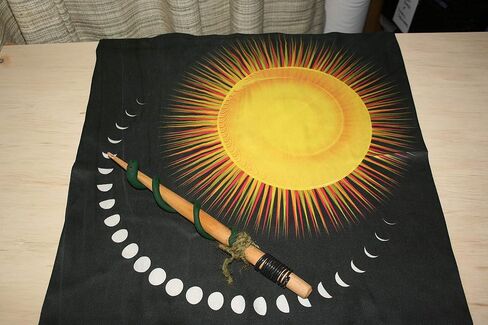 Altar Cloth or Tarot Mat - Measuring Time - Pagan or Wiccan Altar or Tarot Cloth for Rituals, Tarot Readings & Fortune-telling in Saudi Arabia