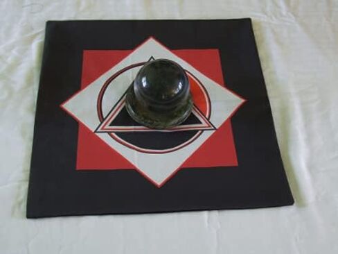 Altar Cloth or Tarot Mat - Triple Goddess Symbol in Saudi Arabia