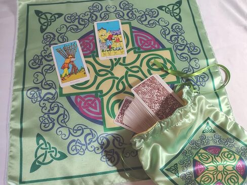 Altar Cloth or Tarot Mat - Celtic Cross, Re-imaged in Saudi Arabia