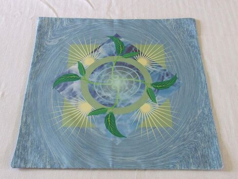 Altar Cloth or Tarot Mat - Emergence, Water Background - Pagan or Wiccan Altar or Tarot Cloth for Rituals, Tarot Readings & Fortune-telling in Saudi Arabia
