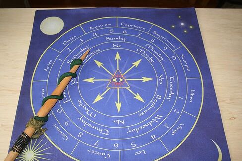 حصيرة البندول للعرافة - قماش الإجابة - قماش المذبح، حصيرة البندول، حصيرة التارو أو حصيرة صب الكريستال in Kuwait