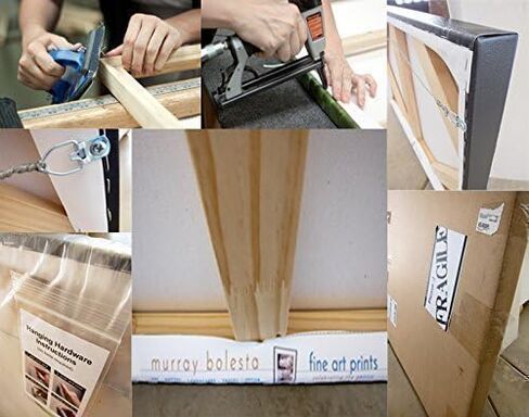 طباعة فنية سريالية على قماش كبير مؤطر كديكور حائط فني جميل للمنزل أو المكتب باللون الأزرق الفاتح in Saudi Arabia
