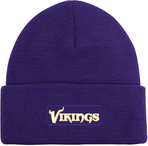 NFL Kids Youth 8-20 Officially Licensed Sideline Sport Knit Cold Weather Cuffed Beanie Hat in Kuwait