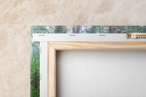 Redwood Trees Forest Picture Nature Photo, Forest Bathing for Tree and Nature Lovers, Relaxing Artwork for Meditation, House Decor & Office (Metal, 8x10 inches) in Kuwait