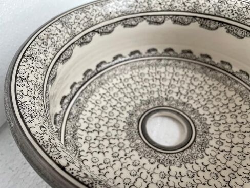 Ceramic Unique W&B Wash Basin, Bathroom Vessel Sink Above Countertop Basin, Bowl Sink Lavatory, Bathroom Remodeling Vanity Glossy Wash Stand in Saudi Arabia