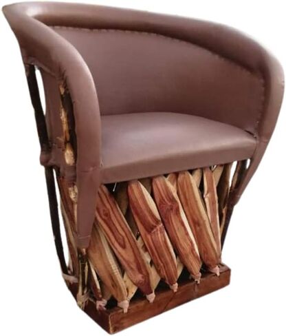 Chair Furniture Equipal Handmade By Equipales San Jose Cappuccino Color Mexican Traditional Style Ideal for your home, house, garden, office, restaurant, hotel in Saudi Arabia