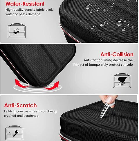 ZactOnly Slim Carrying Case for Nintendo Switch 2 (2025), Protective Hard Shell, Travel Storage Case for Console & Accessories,10 Games Card Slots in Saudi Arabia