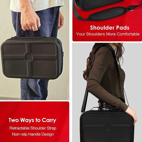ZactOnly Slim Carrying Case for Nintendo Switch 2 (2025), Protective Hard Shell, Travel Storage Case for Console & Accessories,10 Games Card Slots in Saudi Arabia