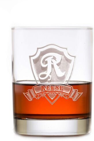 Personalized Rocks Glass, Whiskey, Scotch, Bourbon Glasses Set Of 4 in Saudi Arabia