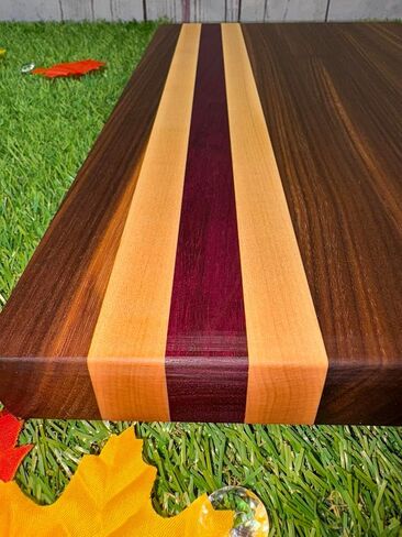 Premium edge-grain cutting board (Dark) in Saudi Arabia
