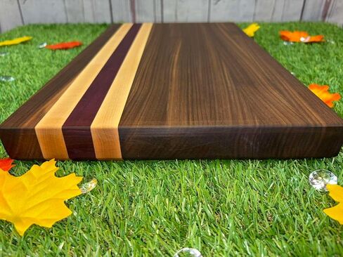 Premium edge-grain cutting board (Dark) in Saudi Arabia