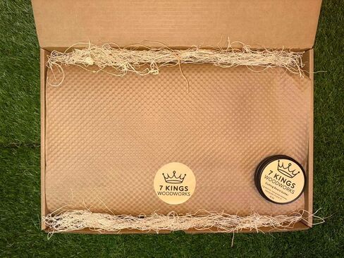 Premium edge-grain cutting board (Dark) in Saudi Arabia