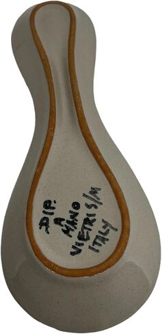 Hand Painted Italian Ceramic Spoon Rest – 8.75 Inches Long – Made in Italy, Lemon and Sunflower Design with Yellow Rim – Handmade Ceramic Utensil Holder for Stove or Countertop Cucina in Saudi Arabia