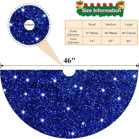 Orange Christmas Tree Skirt 60 Inch Velvet Tree Skirts Fall Sequin Tree Skirt Large Thanksgiving Tree Mat Christmas Metallic Tree Skirts Mermaid Tree Skirt for Halloween Decor in Kuwait