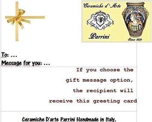 CERAMICHE D'ARTE PARRINI - صينية فخارية من السيراميك الإيطالي لوحة عباد الشمس بلو مرسومة يدويًا صنع في إيطاليا توسكانا in Kuwait