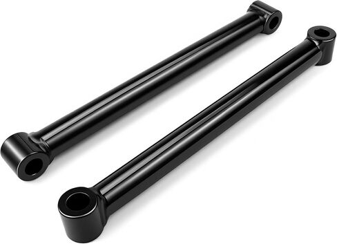 TCMI Motorcycle Rear Drop Rigid Struts (Black) Cold Rolled Steel 4 inch Lowering Link Kit Fits for Harley-Davidson Sportster 883 1200 + Dyna Motorcycle 10 inch Length Rigid Hardtail Struts in Saudi Arabia