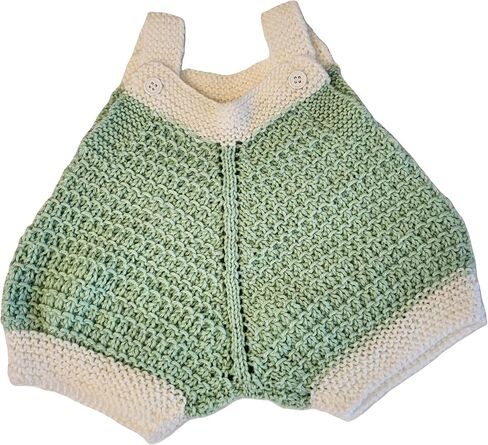 Newborn Baby Romper – Handmade Knitted – Soft Baby Wool Newborn Clothes – Unique Baby Shower Gift in Saudi Arabia