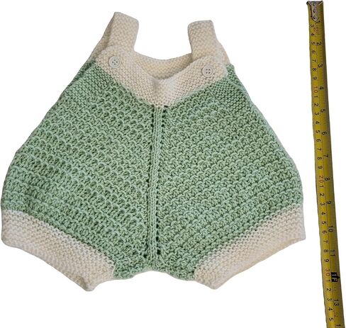 Newborn Baby Romper – Handmade Knitted – Soft Baby Wool Newborn Clothes – Unique Baby Shower Gift in Saudi Arabia