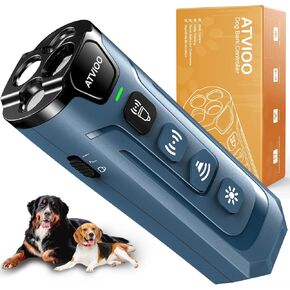 Dog Anti-Barking Device - Humane Ultrasonic Bark Control for Your or Neighbor's Pet (Dark Blue) in Kuwait